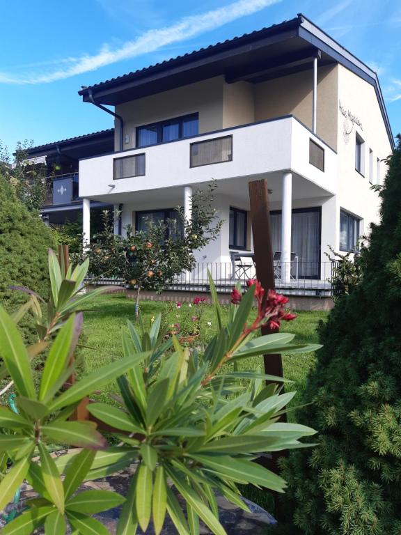 A garden outside Haus Magdalena