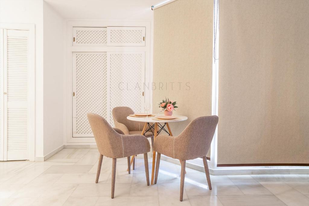 Część wypoczynkowa w obiekcie Apartamento Marina Loft