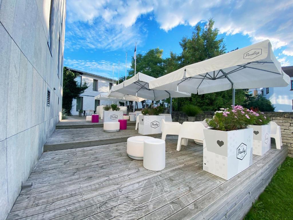 Zahrada ubytování Johan Design & SPA Hotel