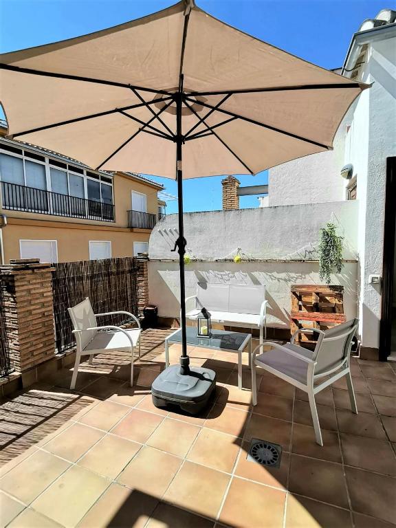 Penthouse bright terrace in Realejo-City Center