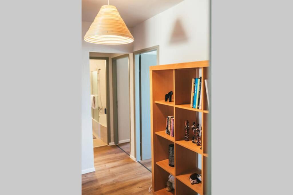 Knihovna v apartmánu