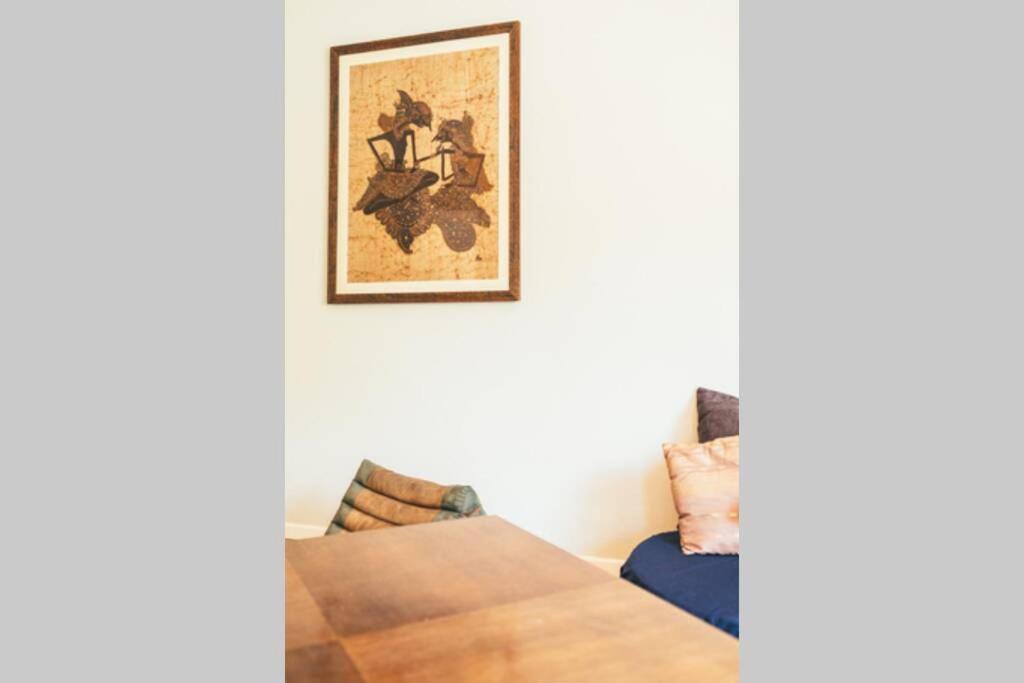 Postel nebo postele na pokoji v ubytování Desert Zen