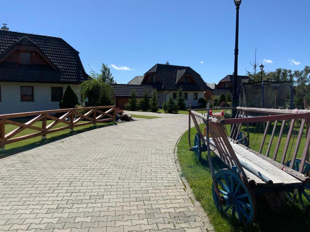 Budova, kde se vila nachází