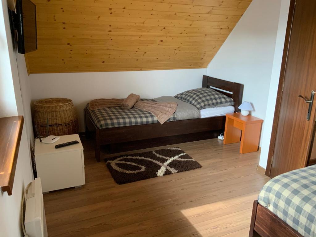 Postel nebo postele na pokoji v ubytování Villa Rocky View