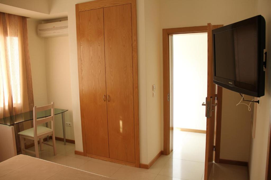 TV a/nebo společenská místnost v ubytování Sol Hotel