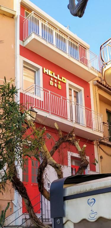 Balkón nebo terasa v ubytování Hello B&B