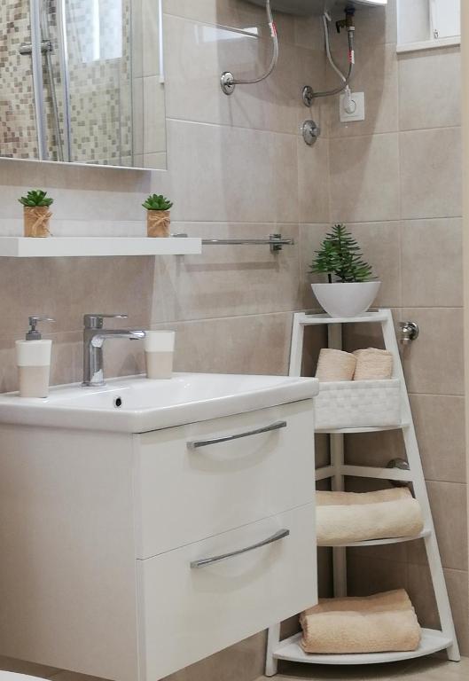 Koupelna v ubytování Studio Apartman Lenka