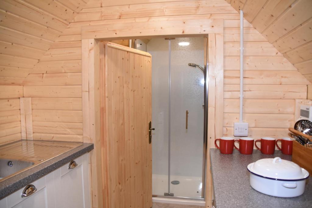 Koupelna v ubytování Cairngorm Bothies