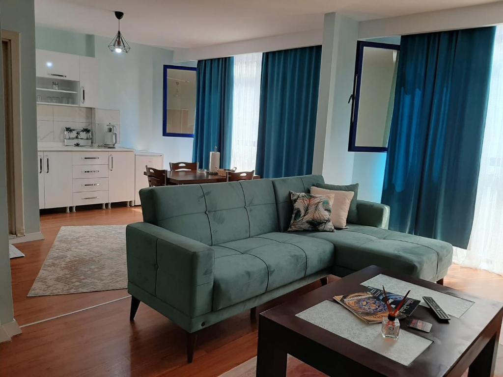 Kuchyň nebo kuchyňský kout v ubytování Samlife Apart