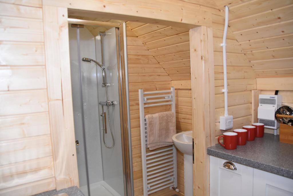 Kuchyň nebo kuchyňský kout v ubytování Cairngorm Bothies