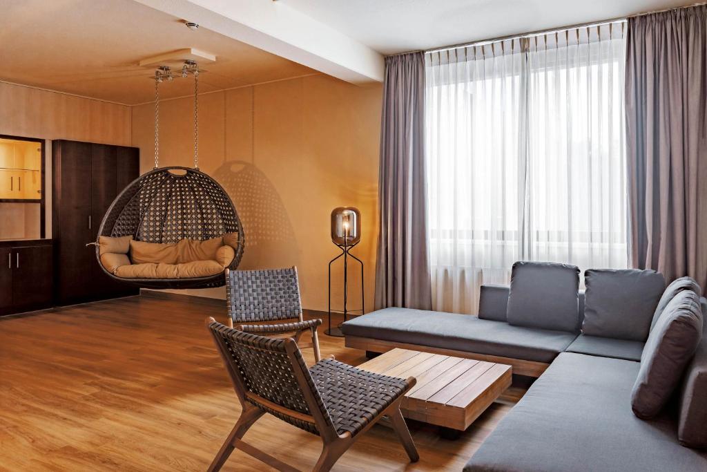 Posezení v ubytování Seminaris Hotel Nürnberg
