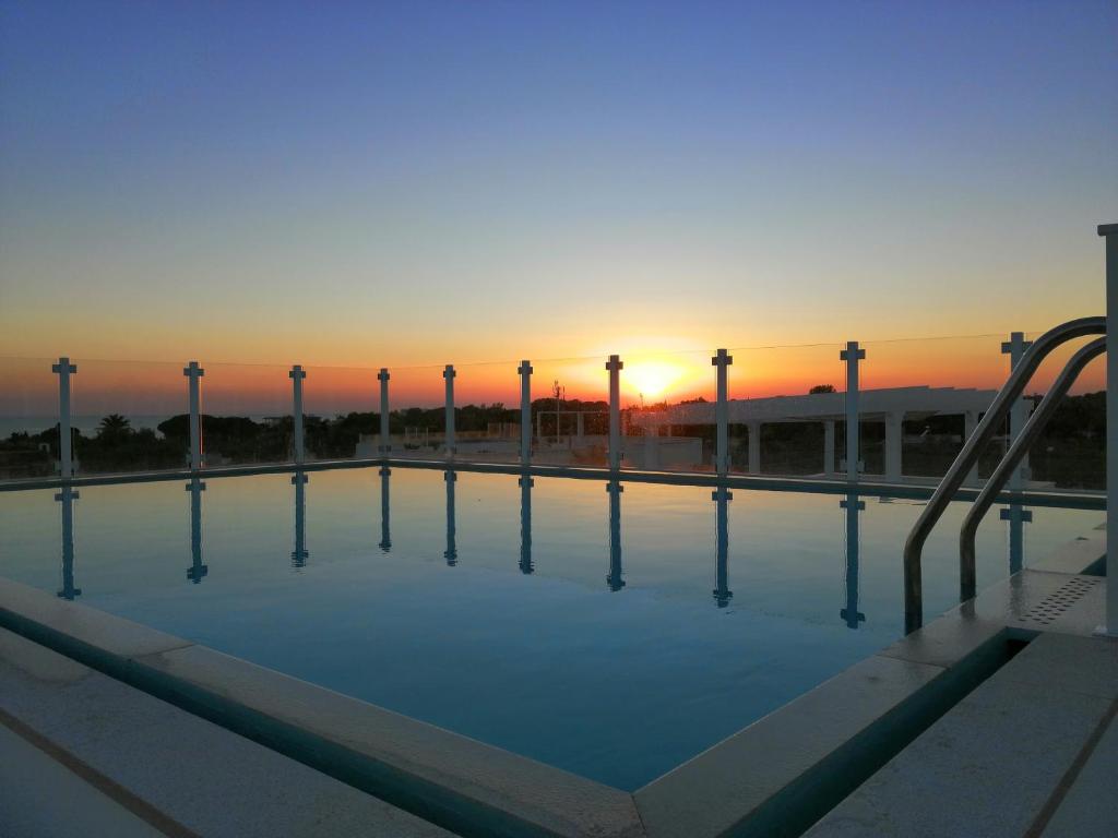 The swimming pool at or close to Residence Valentina int 4 - Rooftop Sea View Infinity Pool