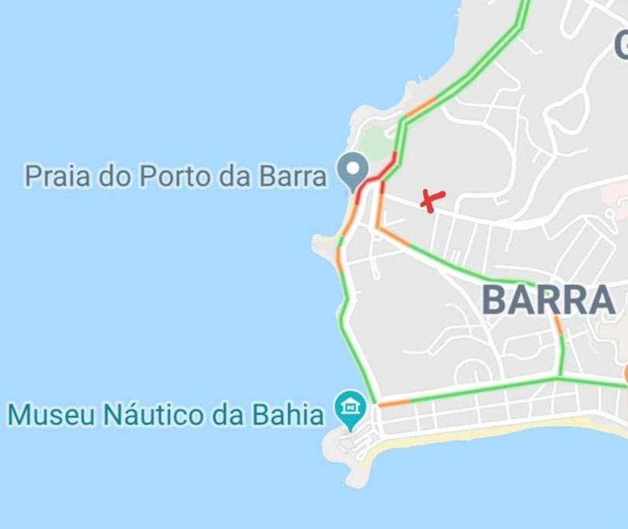  Apt 1 quarto no Porto da Barra a 2 min a pé da praia