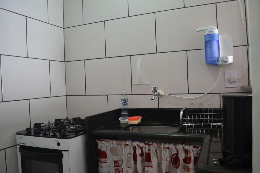  Casa com garagem e churrasqueira a 5 minutos da Praia Grande