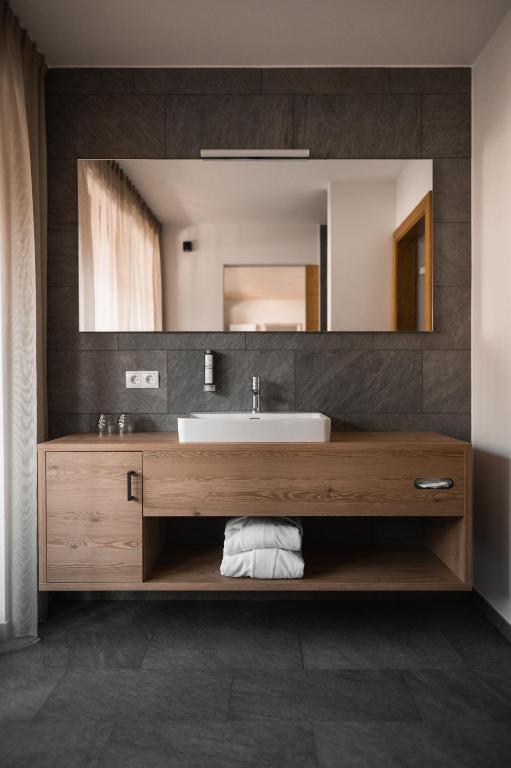 Koupelna v ubytování Hotel Gasthof Jochele