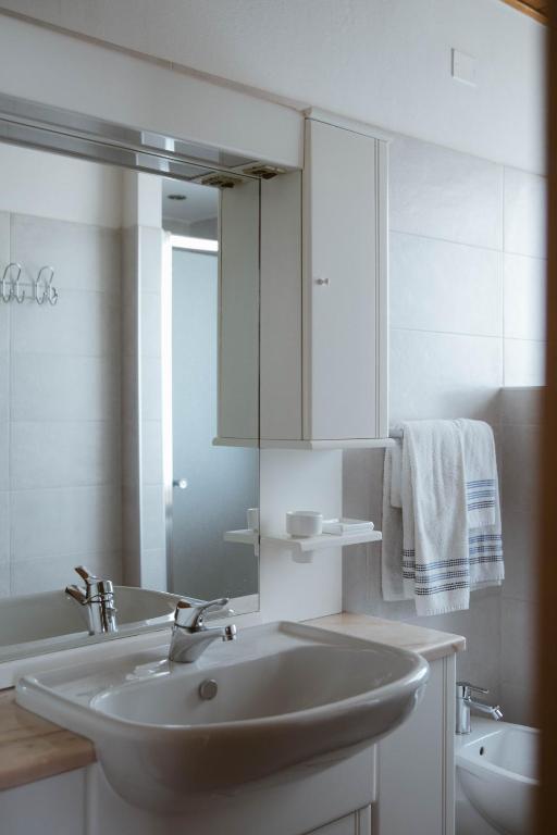 Kúpeľňa v ubytovaní Agritur Rizzi di Inama Ugo
