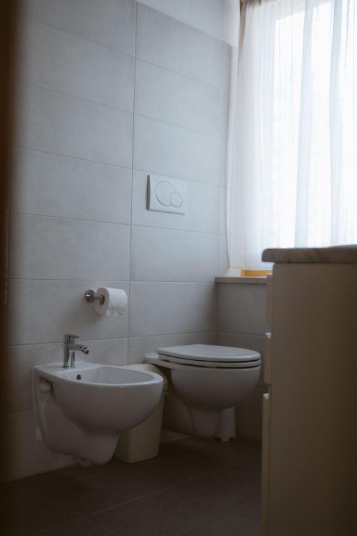 Kúpeľňa v ubytovaní Agritur Rizzi di Inama Ugo