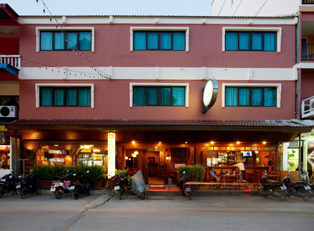 Budova, kde se hotel nachází