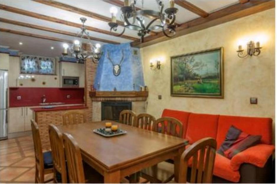 Kuchyň nebo kuchyňský kout v ubytování Alojamientos Marte habitacion con baño