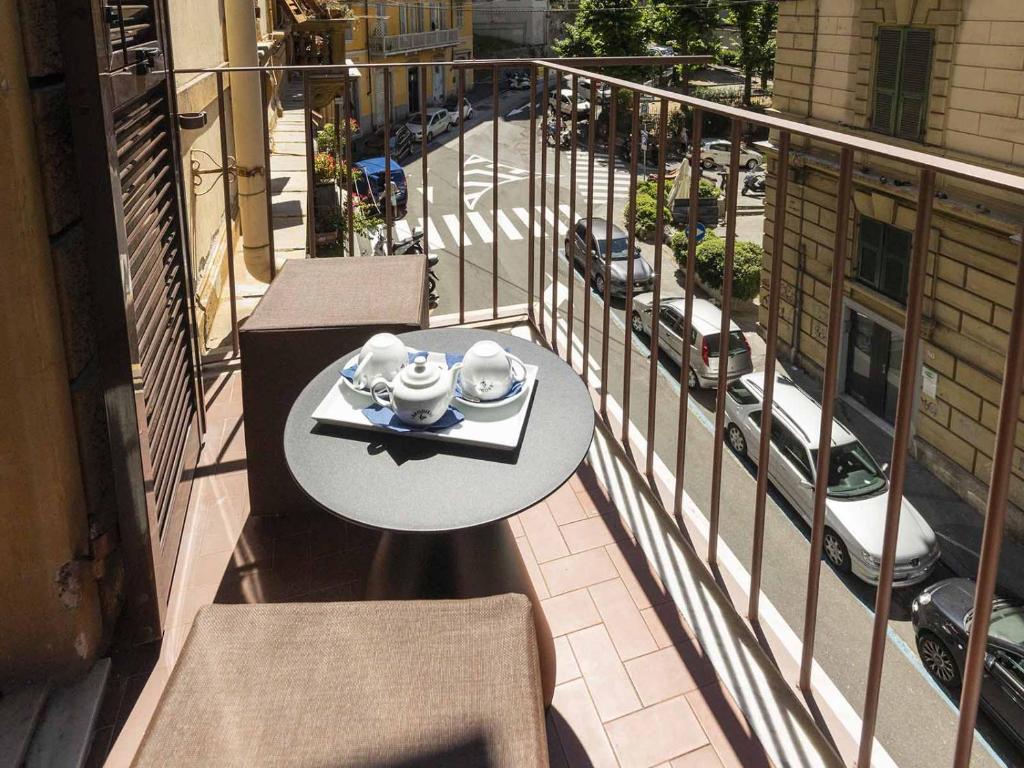 Balkon lub taras w obiekcie La Linea d’Acqua (SP)