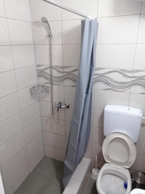 Koupelna v ubytování Mitić Apartmani 1
