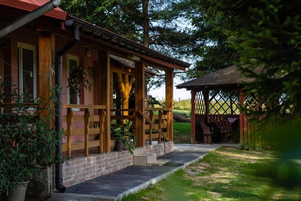 Zahrada ubytování Agroturystyka u Julii