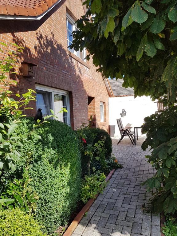 Zahrada ubytování Haus Inge Ysker