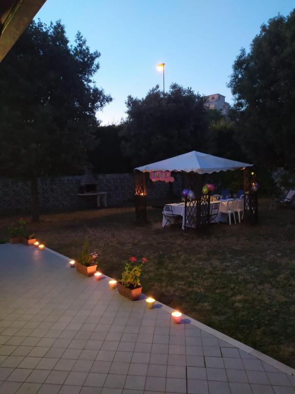 Zahrada ubytování 'O Chalet