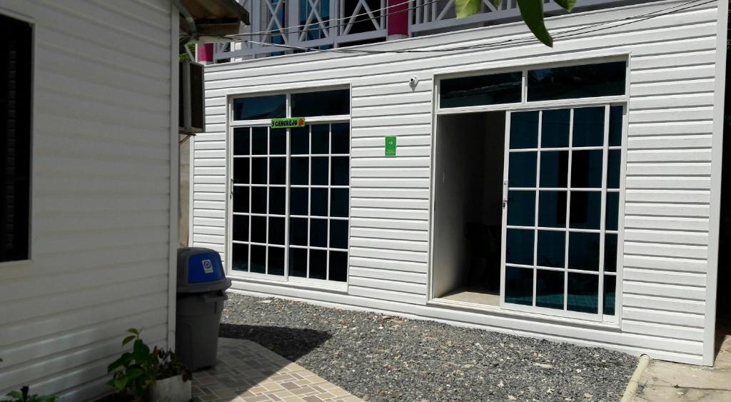 Budova, kde se hostel nachází