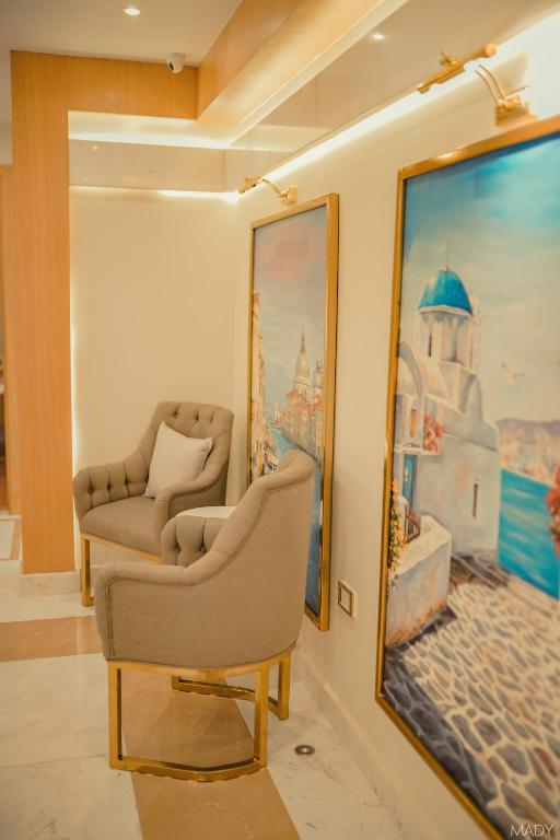 Posezení v ubytování Miramar Boutique Hotel