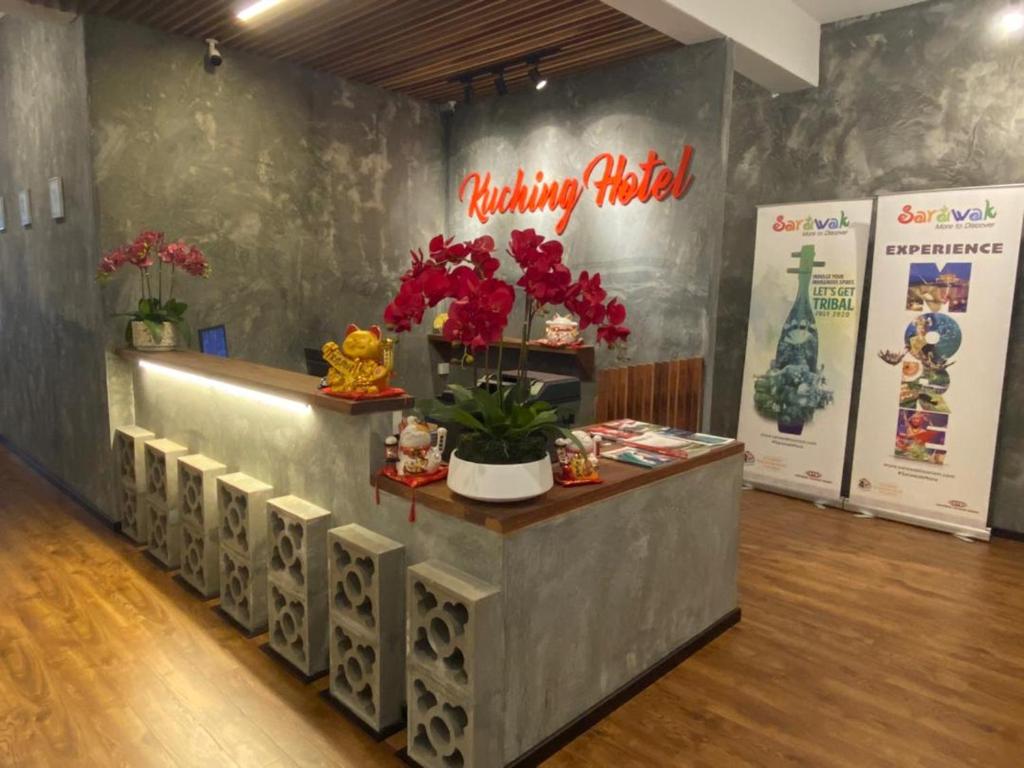 Certifikát, hodnocení, plakát nebo jiný dokument vystavený v ubytování Kuching Hotel