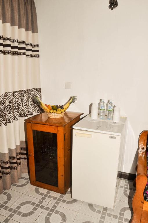 Kuchyň nebo kuchyňský kout v ubytování Hotel Thai Lanka