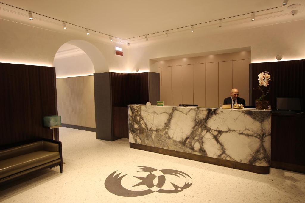 Vstupní hala nebo recepce v ubytování Hotel Fenice