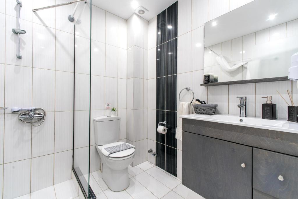 Koupelna v ubytování Palotel Design Gouvia