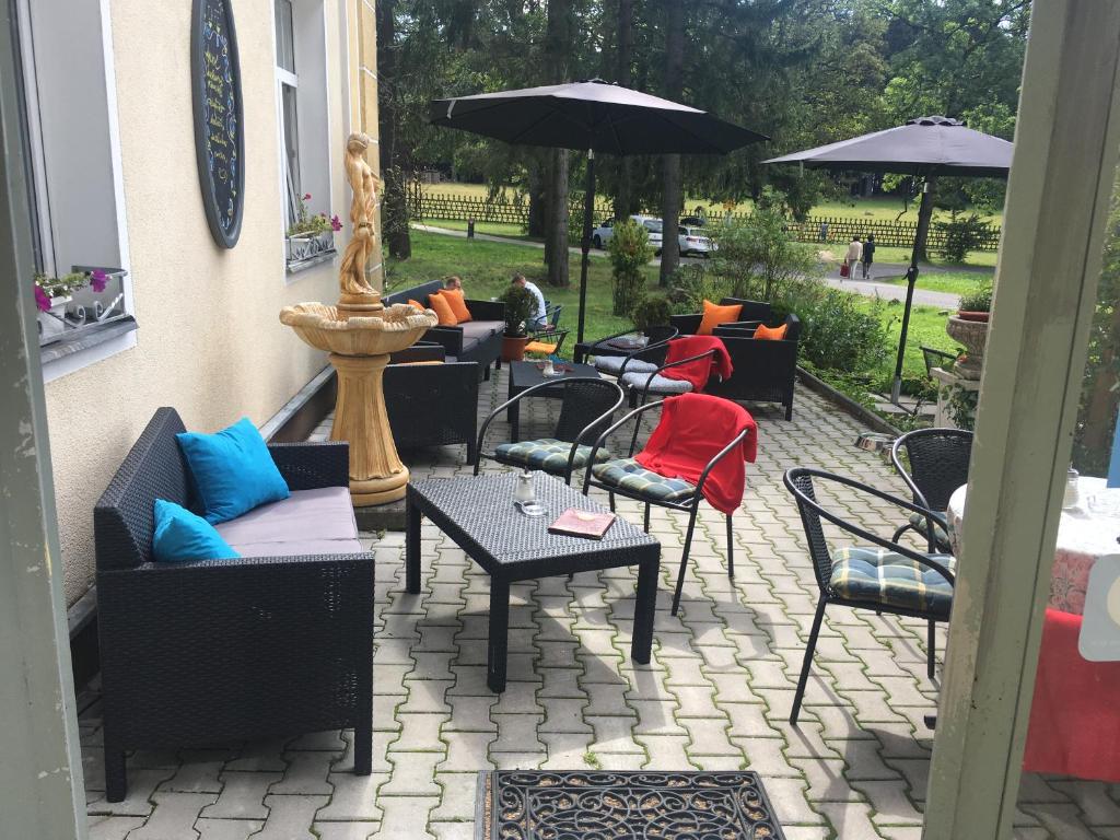 Zahrada ubytování Villa Meteor