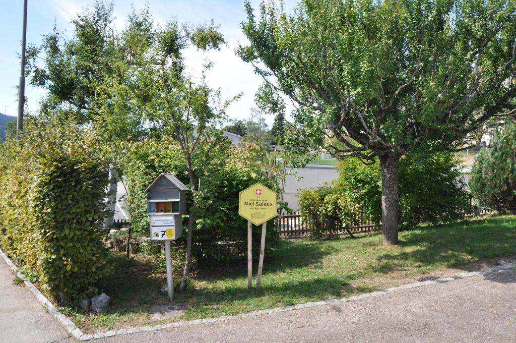Zahrada ubytování La Ruche
