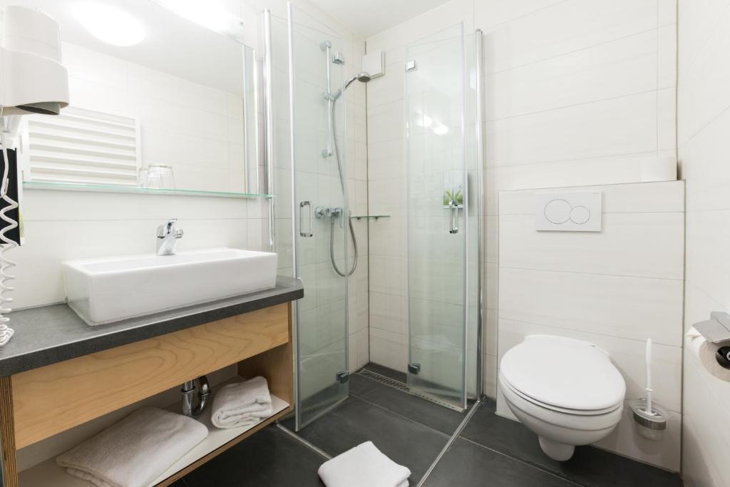 Koupelna v ubytování Wellnesshotel Sonnenhof & Sonnhalde