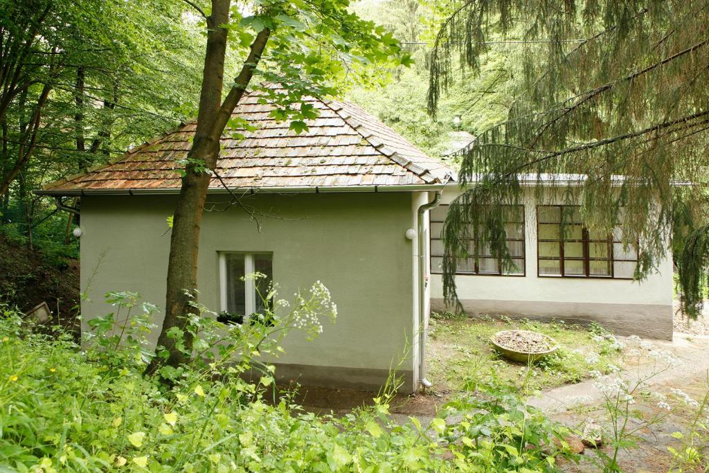 Vonkajšia záhrada v ubytovaní Harangvirág 36 Vendégház