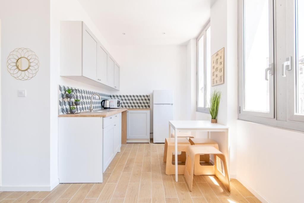 Le Cosy Blancarde -Appartement 1 chambre 4 pers- Clim Parking - 一居室公寓