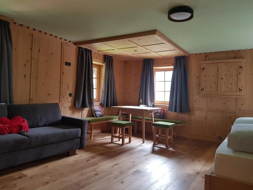 Posezení v ubytování Hanslerhof