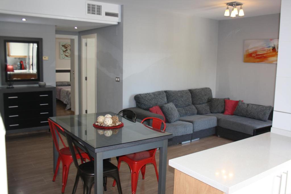 A seating area at Camalavi