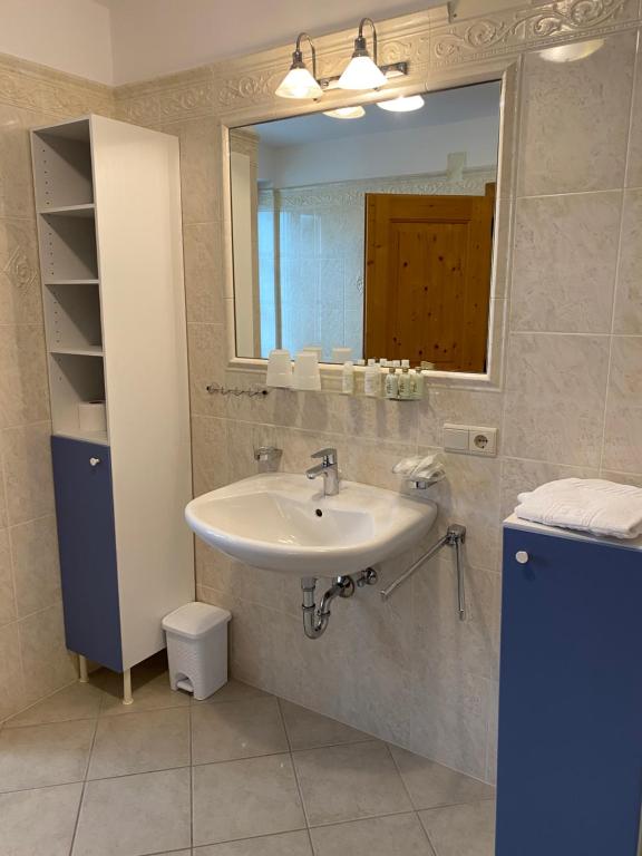 Koupelna v ubytování Villa Santer