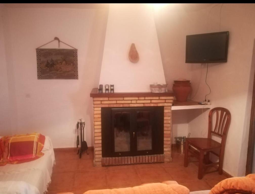 TV a/nebo společenská místnost v ubytování TIO TESORO