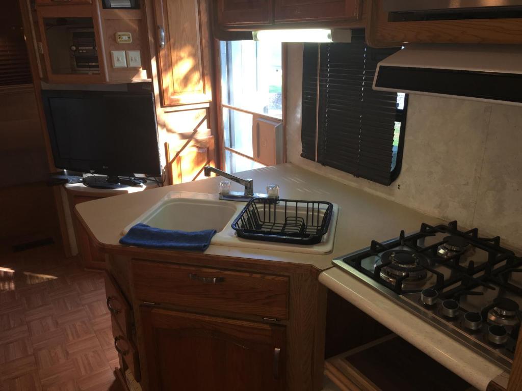 Kuchyň nebo kuchyňský kout v ubytování Casa Bravía - Hotel·RV