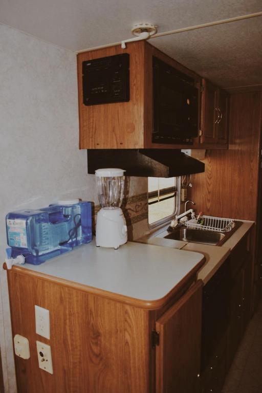 Kuchyň nebo kuchyňský kout v ubytování Casa Bravía - Hotel·RV