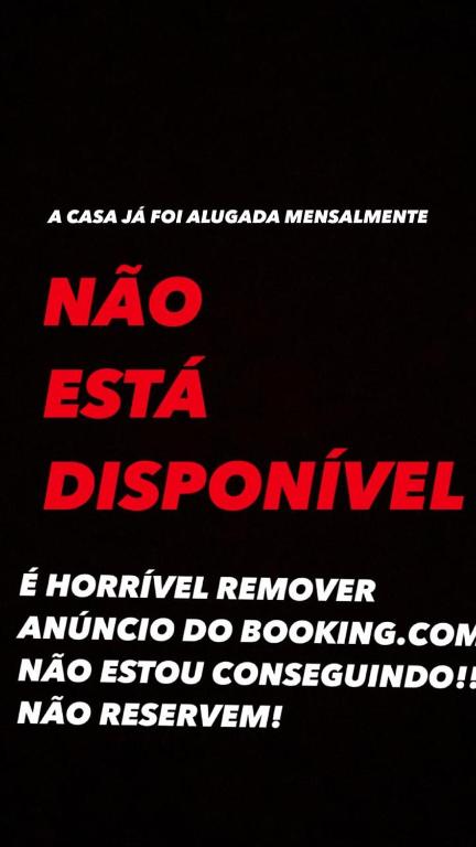  Casa Não Está Disponivel