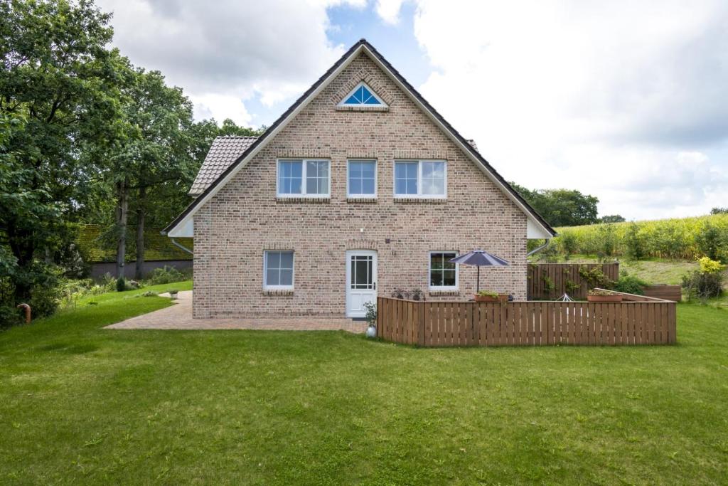 Zahrada ubytování Ferienwohnung Heide View