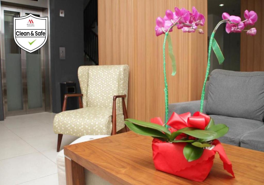 Posezení v ubytování M Hotel