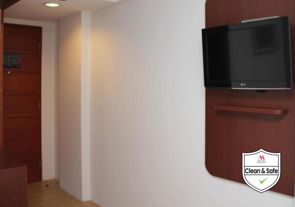 TV a/nebo společenská místnost v ubytování M Hotel