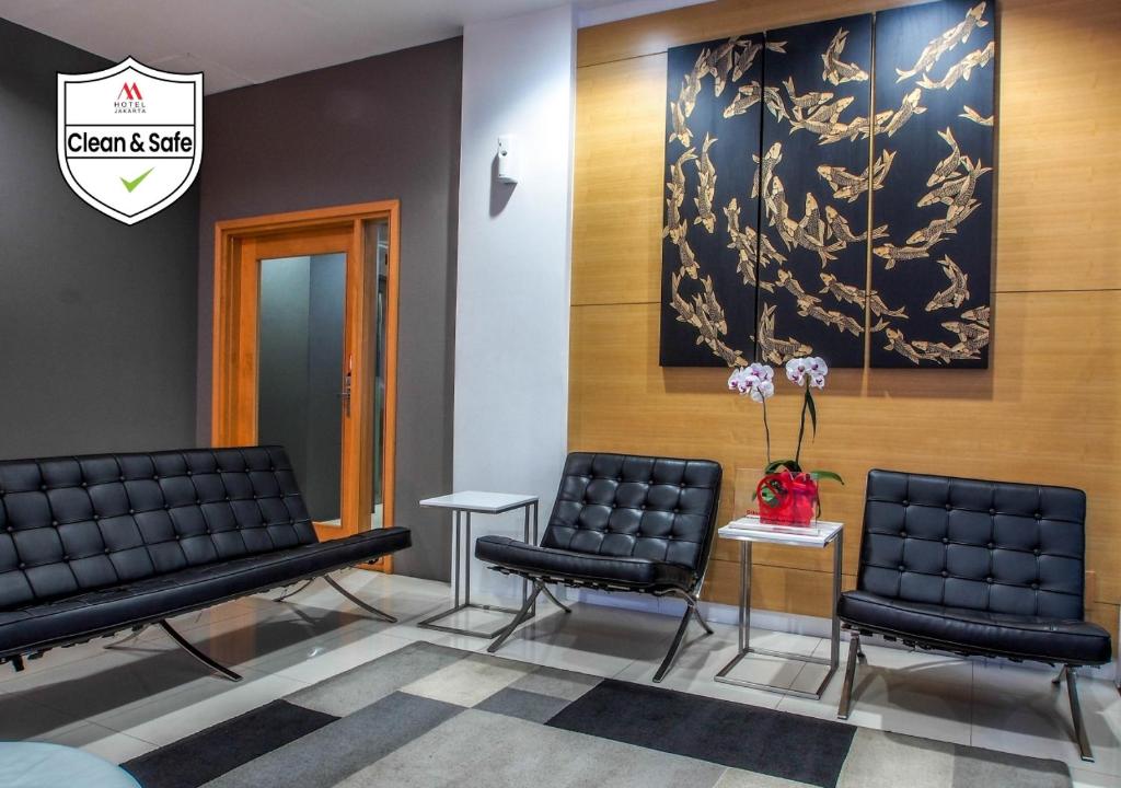 Posezení v ubytování M Hotel